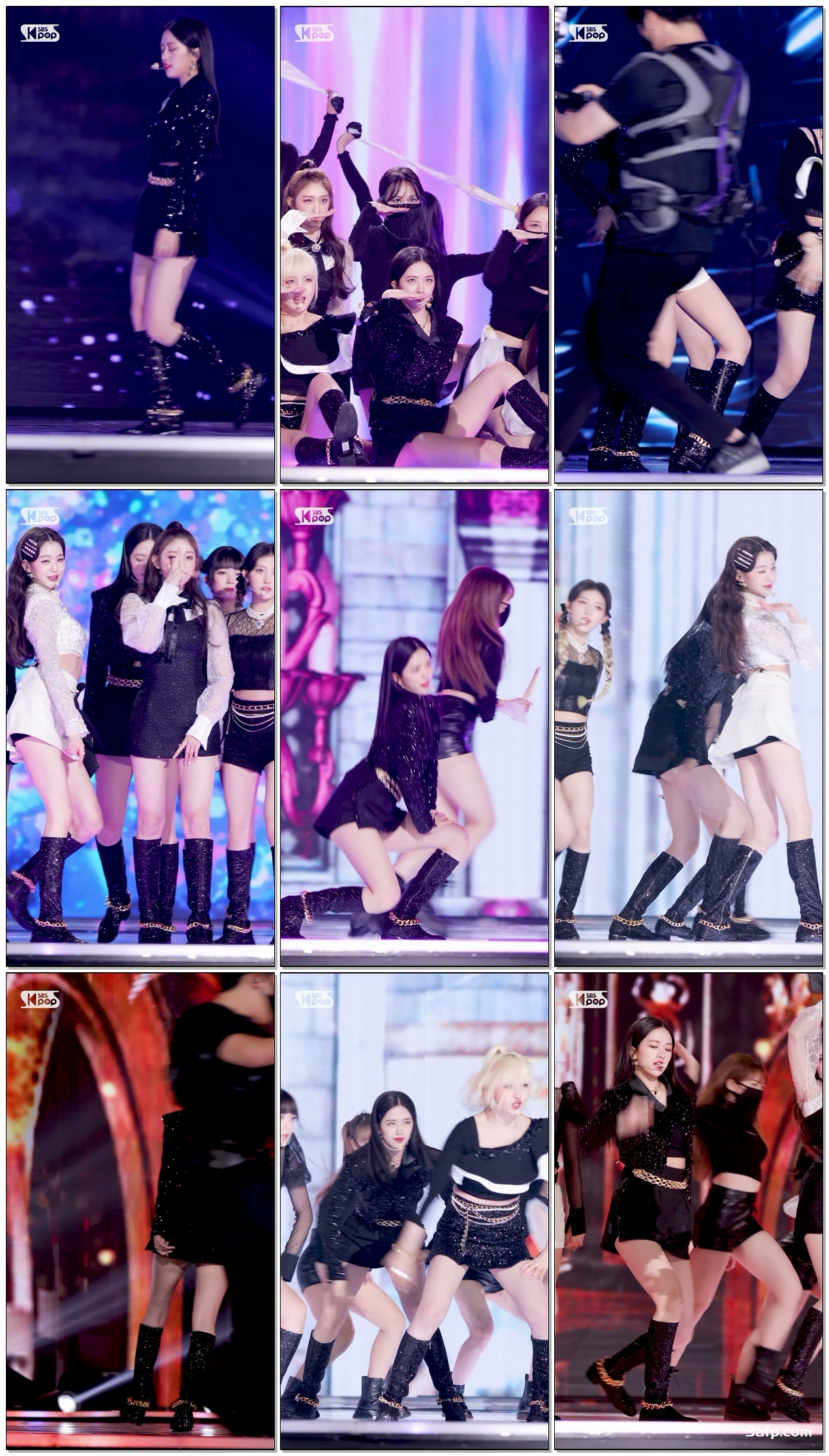 图片[2]-211225 韩国女团 IVE 饭拍秀视频8部合集[3.74G]-3A饭拍