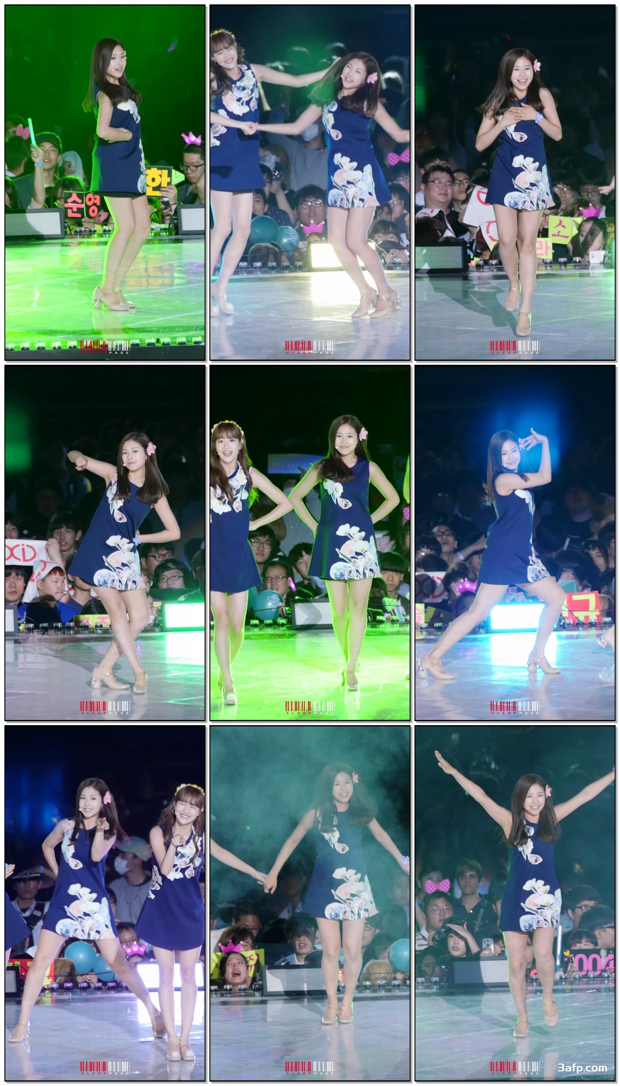 图片[2]-160617 韩国女团 에이프릴(April) 饭拍秀视频11部合集[1.91G]-3A饭拍