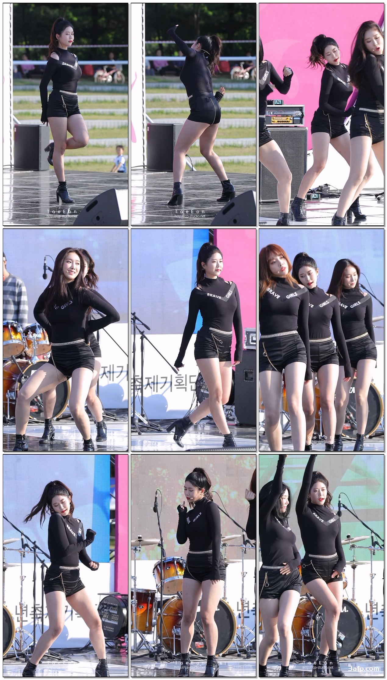 图片[2]-170527 韩国女团 Brave Girls 饭拍秀视频15部合集[3.88G]-3A饭拍