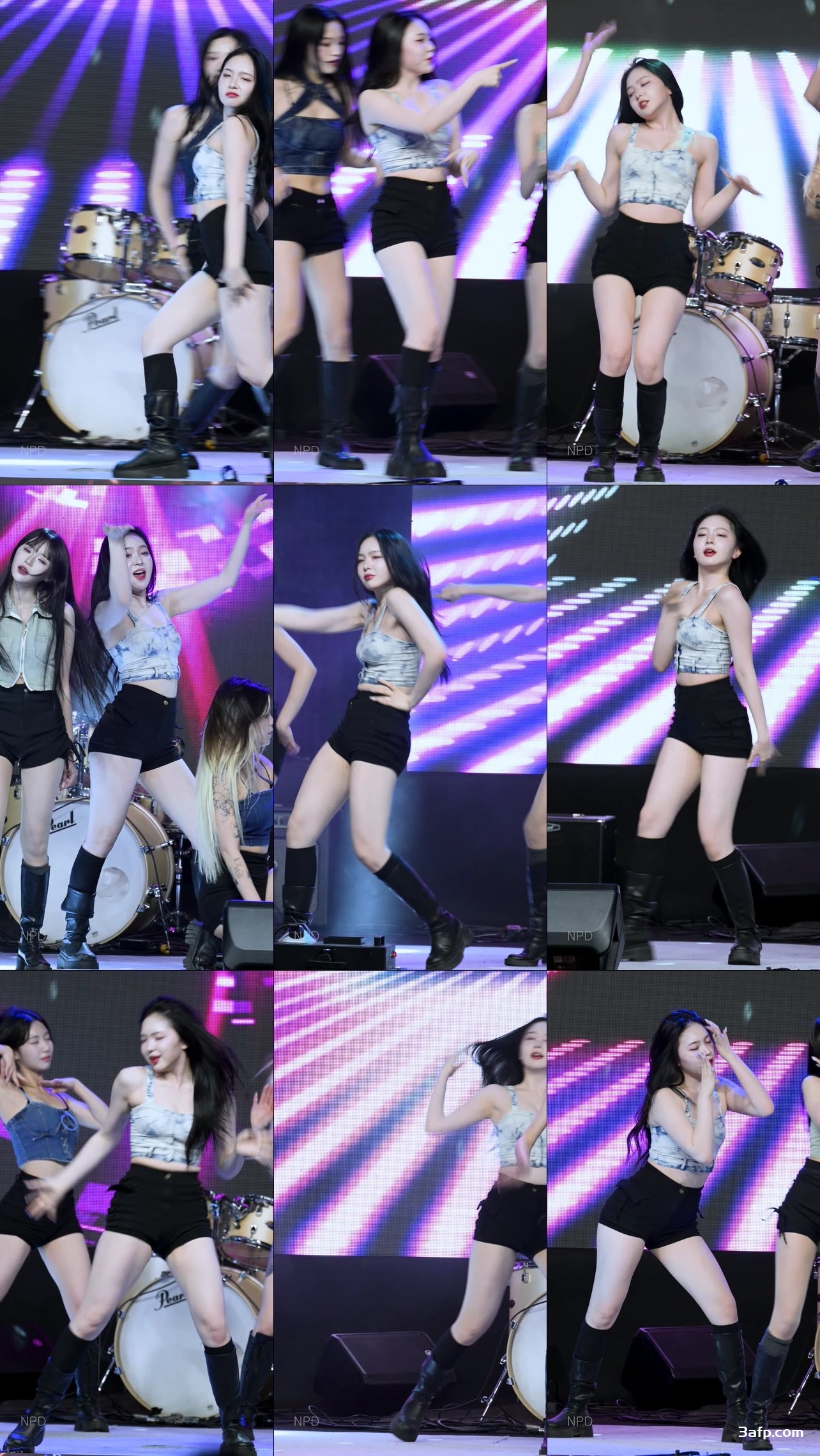 图片[1]-250711 韩国女团 4X4 STUDIO 饭拍秀视频9部合集[3.60G]-3A饭拍